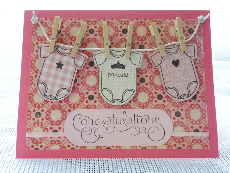 Baby Shower Card (Girl)