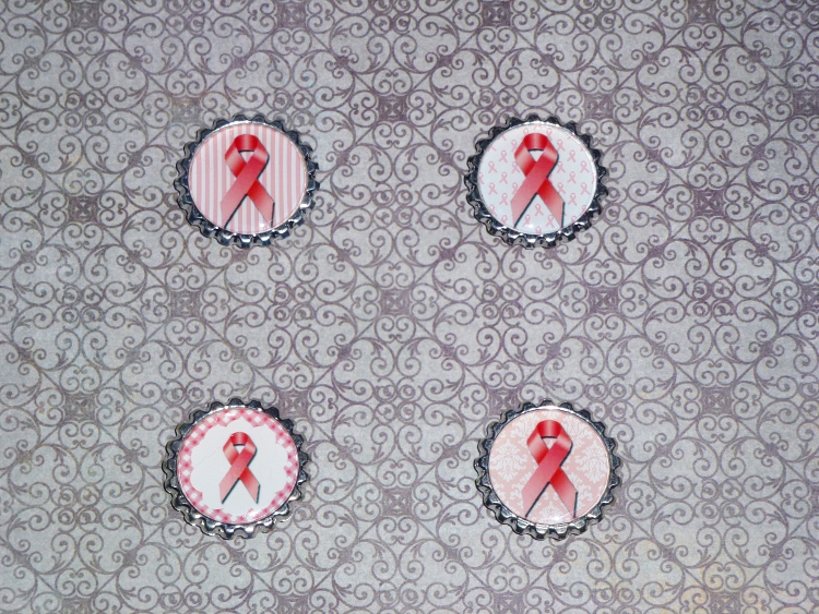 Breast Cancer Awareness Magnets Set 3