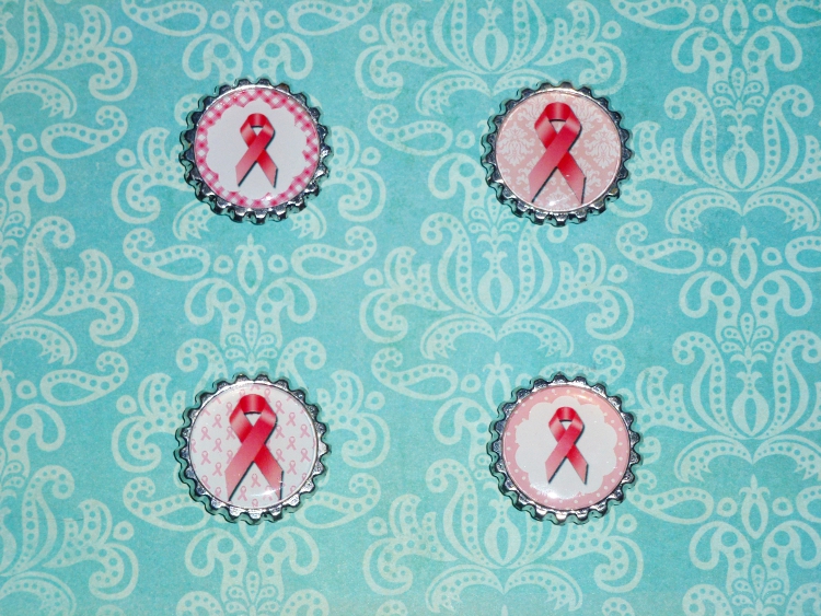 Breast Cancer Awareness Magnets Set 1