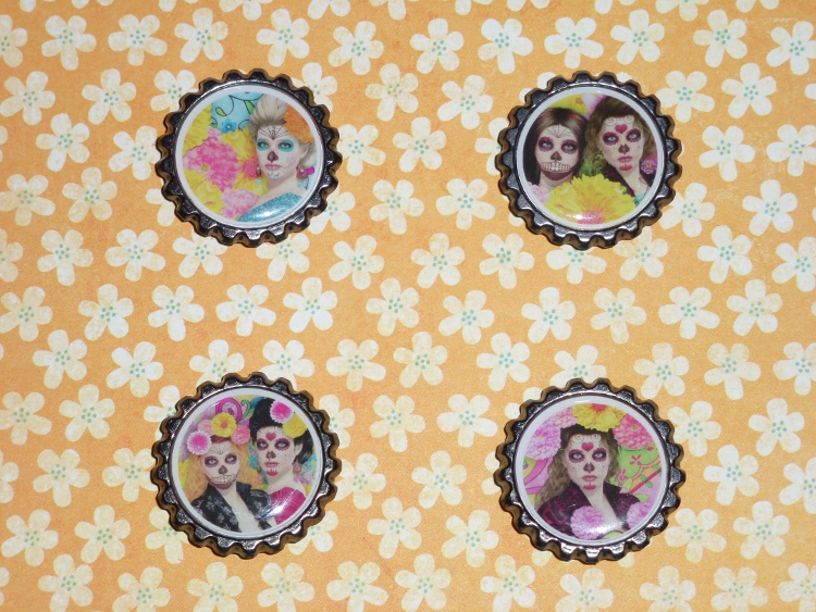 Day of the Dead Magnets Set 2