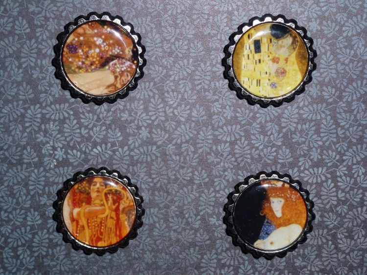 Gustav Klimt Magnets Set 2