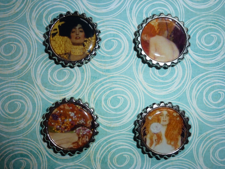 Gustav Klimt Magnets Set 1