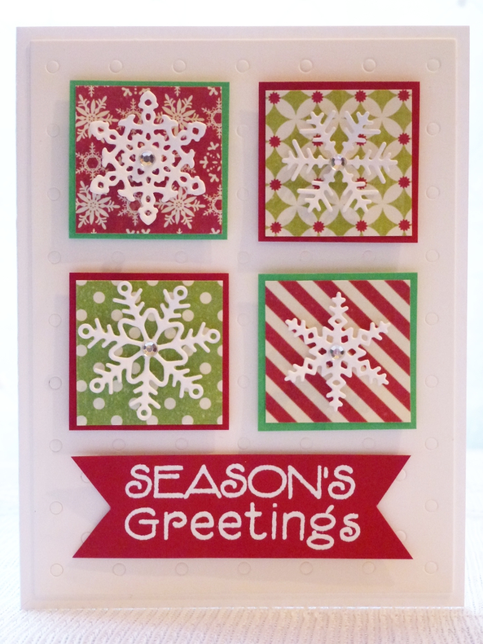 Handmade "Season's Greetings" Card