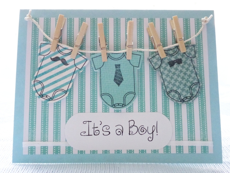 Custom "It's a Boy!" Baby Shower Invitation